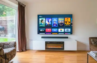 TV & Soundbar, Electric Fire — Colchester