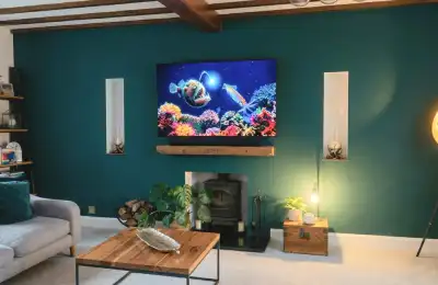 TV on Feature Wall — Braintree, Essex