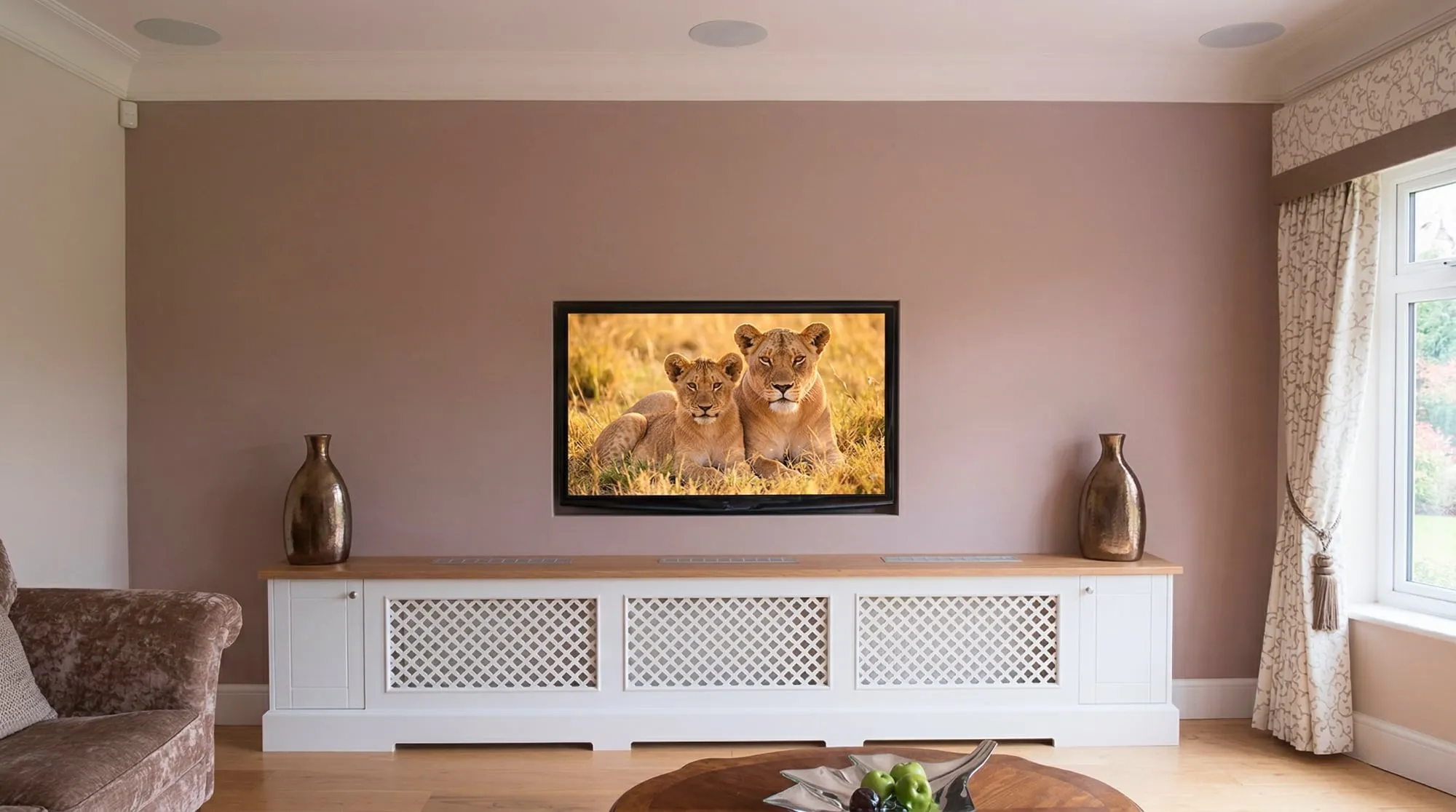 Plasma Install — Panasonic 55″ Plasma — Woodford, Essex in Woodford, Essex
